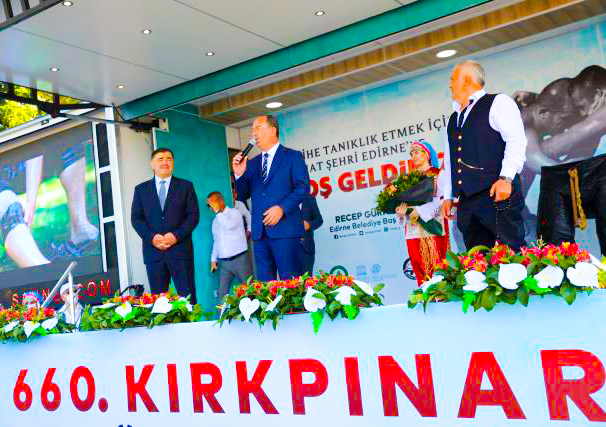 661.Kırkpınar Güreşi - Ağa Karşılama Etkinliği